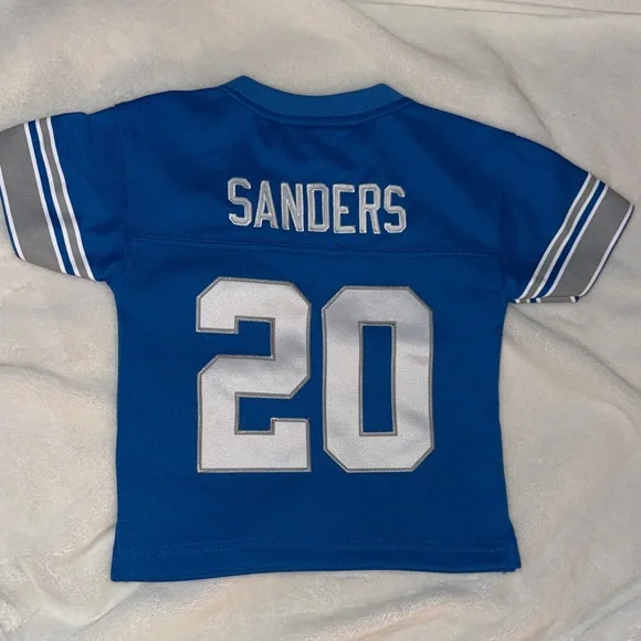 Mitchell & Ness Kids Blue and Silver Jersey